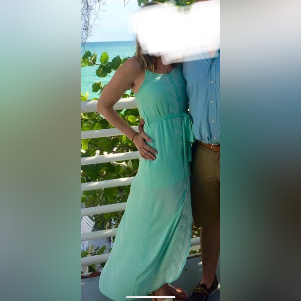 Mint Green Hi/Low Dress